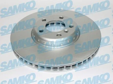 Диск гальмівний bimetalic /L/ BMW SAMKO B2086VBR