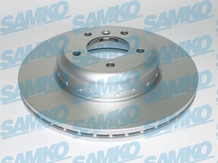 Диск гальмівний bimetalic BMW SAMKO B2100VBR (фото 1)