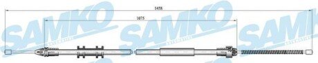 Трос зчеплення SAMKO C0703B