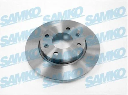 Диск гальмівний PEUGEOT 206/306 lita przуd SAMKO C1341P