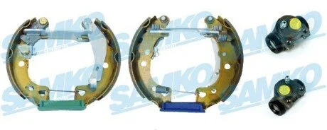 Гальмівні колодки (набір) SAMKO KEG016 (фото 1)