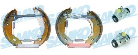 Гальмівні колодки (набір) SAMKO KEG214