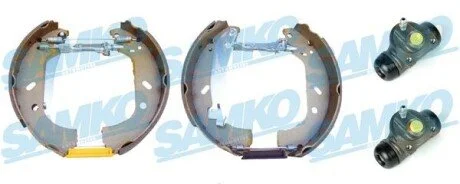 Гальмівні колодки (набір) SAMKO KEG328
