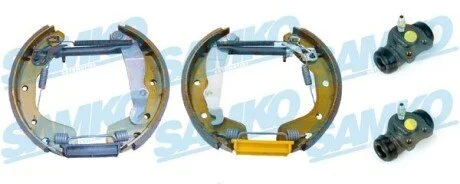 Гальмівні колодки (набір) SAMKO KEG343 (фото 1)