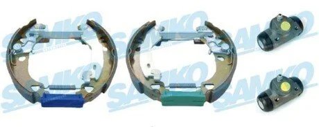 Гальмівні колодки (набір) SAMKO KEG363