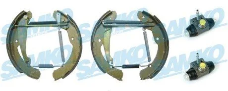 Гальмівні колодки (набір) SAMKO KEG516 (фото 1)