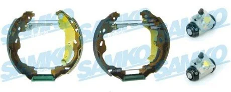Гальмівні колодки (набір) SAMKO KEG614 (фото 1)