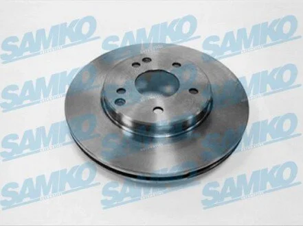 Диск гальмівний MERCEDES W202 -01 wentylowana przуd SAMKO M2601V