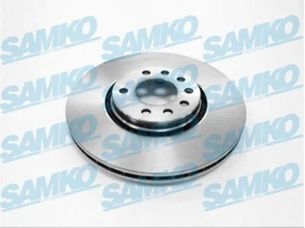 Диск гальмівний (передній) Opel Astra G/H/Corsa E/Meriva 00- (308x25) SAMKO O1015VR