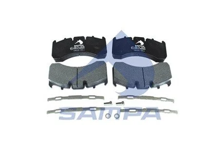 Колодки гальмівні дискові TRUCK VOLVO SAMPA 093.774
