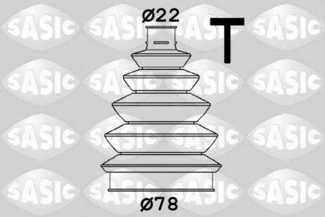 CITROEN PEUGEOT TOYOTA C2 C3 1007 Yaris Cote roue / Wheel side SASIC 1900035