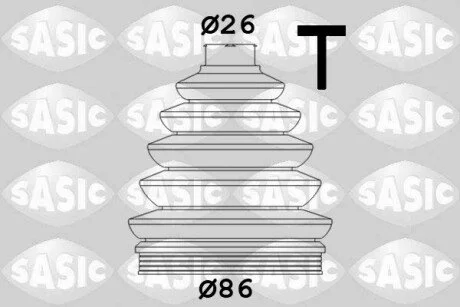 - Пильовик привідного валу SASIC 1906054
