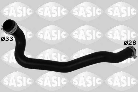 Шланг гумовий сист. охолоджен. SASIC 3400201
