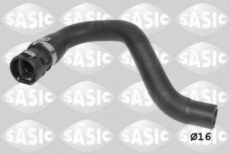 Шланг гумовий сист. охолоджен. SASIC 3400264