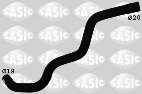 Патрубок радиатора печки SASIC 3404102