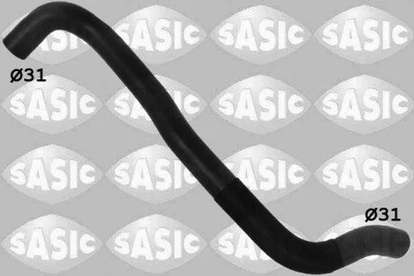 Шланг гумовий сист. охолоджен. SASIC 3404146