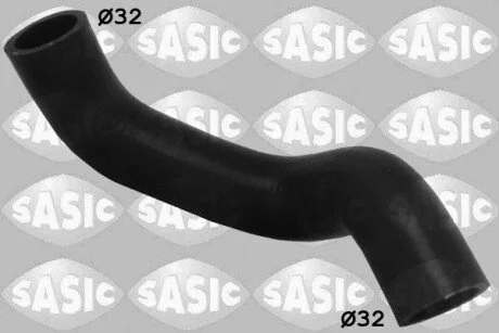 Патрубок радиатора верхний Opel Vectra 1.8/2.0 i 95 - 00 SASIC 3406160 (фото 1)