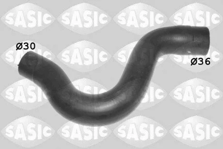 Шланг гумовий системи охолодження SASIC 3406440