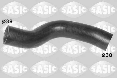 Шланг гумовий сист. охолоджен. SASIC 3406481