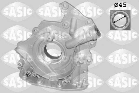 Масляний насос DS DS 3, DS 4, DS 5, CITROEN BERLINGO, BERLINGO MULTISPACE, BERLINGO/MINIVAN, C3 / C3 ORIGIN III, C3 AIRCROSS II, C3 II, C3 PICASSO, C4 AIRCROSS, C4 CACTUS 1.4D/1.6D 08.05- SASIC 3650002