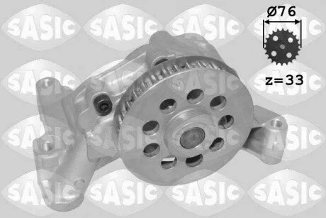 Масляний насос AUDI A1, A3, SEAT ALTEA, ALTEA XL, IBIZA IV, IBIZA IV SC, IBIZA IV ST, IBIZA IV/HATCHBACK, LEON, TOLEDO IV, SKODA FABIA II, OCTAVIA II, RAPID, ROOMSTER 1.6D/2.0D 02.04- SASIC 3656022