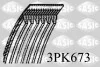 FORD HYUNDAI KIA Courier Escort Fiesta III Orion Coupe Elantra Trajet Tucson Cerato 1776003 SASIC 3PK673 (фото 1)