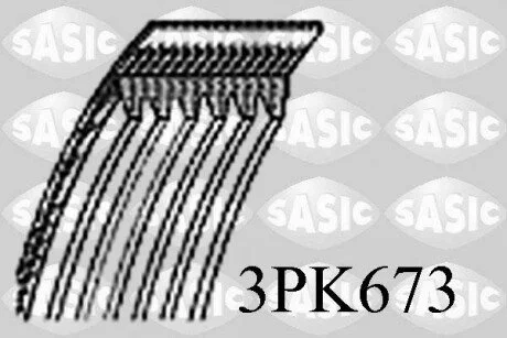FORD HYUNDAI KIA Courier Escort Fiesta III Orion Coupe Elantra Trajet Tucson Cerato 1776003 SASIC 3PK673