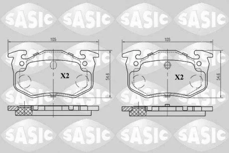 CITROEN PEUGEOT RENAULT Saxo Xsara ZX 106 205 206 306 309 Super 5 R9 R11 R19 Clio II Megane I SASIC 6210011