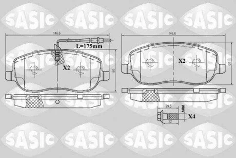 CITROEN FIAT LANCIA PEUGEOT C8 Jumpy Ulysse Scudo Phedra 807 Expert SASIC 6210029