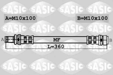 PSA FIAT OPEL Jumper I Ducato Corsa D Boxer I SASIC 6600048 (фото 1)