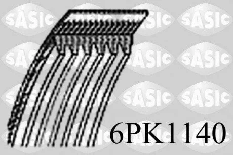 FIAT HONDA LANCIA MITSU. OPEL RENAULT VWG VOLVO Bravo Coupe Marea Jazz Lybra Carisma Arena Espace Laguna Megane Scenic... 1774045 SASIC 6PK1140