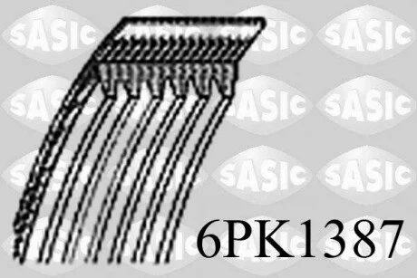 MINI PSA FIAT Mini Berlingo Dispatch Jumpy Xsara Punto Scudo Sedici 206 306 Expert Partner Ranch 1770085 SASIC 6PK1387