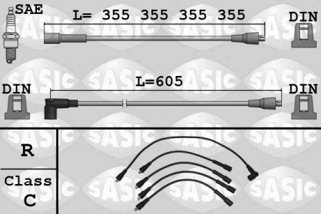 LANCIA RENAULT VOLVO Y10 Super 5 R9 R11 R18 Estafette 66 SASIC 9284017