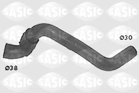Патрубок системи охолодження SASIC SWH4254