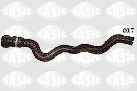 Патрубок радиатора печки SASIC SWH4316