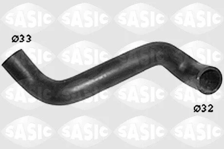 Патрубок системи охолодження SASIC SWH6742