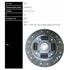 SASSONE VW Диск сцепления (210мм) AUDI 80/100 1,8 (210мм, 4 пружины) 2851 ST