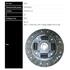 SASSONE VW Диск сцепления POLO 1.9SDI 01- (190мм, 4 пружины) 6108 ST