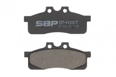 Тормозные колодки, дисковые SBP 07-AG007 (фото 1)