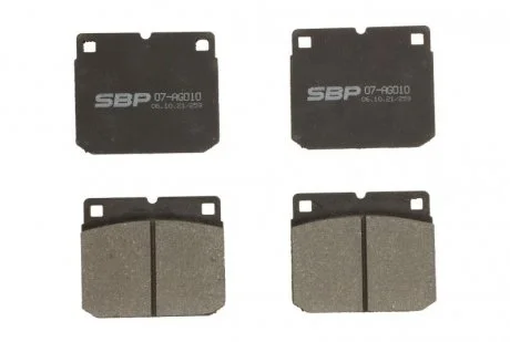 Гальмівні колодки, дискові SBP 07-AG010