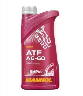 Олива АКПП ATF (1L) ZF Lifeguard Fluid 8 ступка (зелена), = 550030472 SCT - MANNOL MN82131