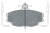 Колодки гальмівні (передні) Dacia Logan 04-/Renault Symbol/Clio/Megane/Peugeot 309 (з датчиком) (TRW) SCT - MANNOL SP189PR (фото 1)