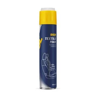 Засіб для чищення текстильних виробів Textile Foam (650 ml) MANNOL SCT - MANNOL 9931 (фото 1)