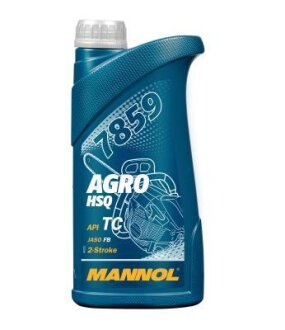 MANNOL 7859 AGRO HUSQVARNA 1L 2T pуіsyntetyk do piі i kosiarek (zielony) SCT - MANNOL MN78591