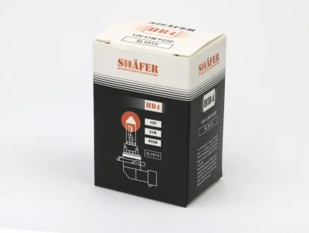 Лампа HB4 12V 55W P22D SHAFER SL1015