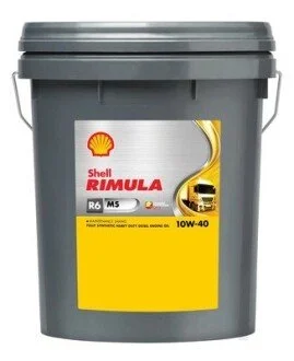 Олива Rimula R6 MS 10W-40, 20л (л.) SHELL 550036000