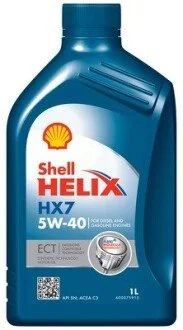 HELIX HX7 ECT 5W40 1L SN, C3, MB229.31 SHELL 550046586