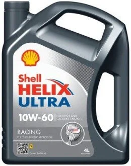 Мастило HELIX 10W60 ULTRA RACING 4L SHELL 550046672