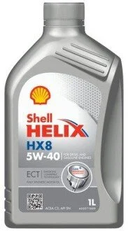 Олива двигуна 1L Helix HX8 ECT C3+OEM 5W-40 (BMW LL-04, MB 229.31/229.51, GM dexos2) SHELL 550047772