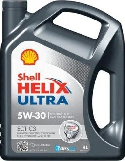 Моторное масло HELIX ULTRA ECT C3 5W-30 (4L) SHELL 550050441
